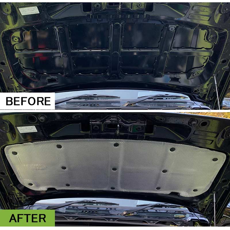 ジムニー JB64 JB74 エンジンルーム遮熱板 遮音マット 隔熱綿 断熱材 凍結防止カバー 内装 パーツ エンジンフードエンジン 防音パッド 車用断熱マット JIMNY