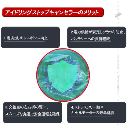 トヨタ カローラスポーツ 210系 アイドリングストップキャンセラー カプラーオン ガソリン車専用 アイドリングストップ機能を常時OFF 内装 パーツ カスタム