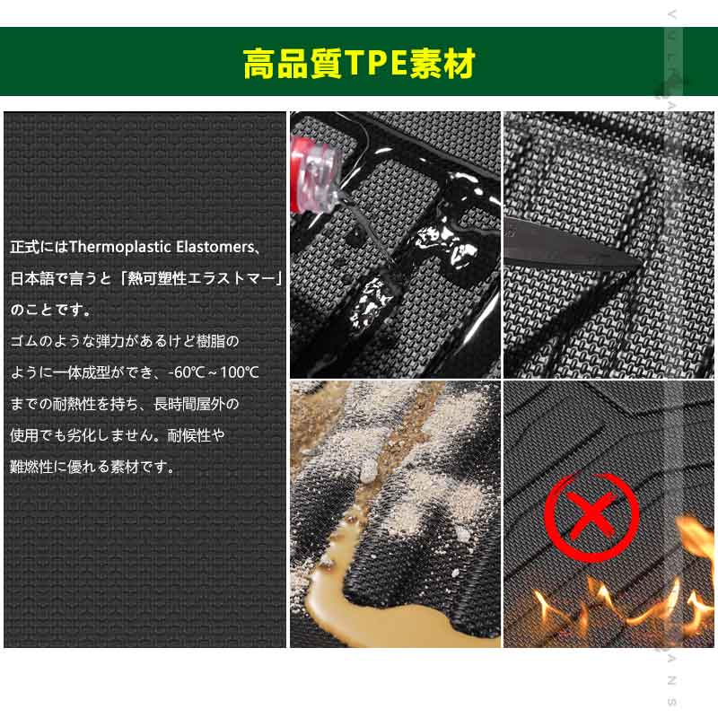 日産 ノート E13 3Dラゲッジマット 1枚 TPO材質 防水 カスタム パーツ 内装 カーゴマット3D立体 防汚 荷室 アクセサリー ラゲージマット トランクマット