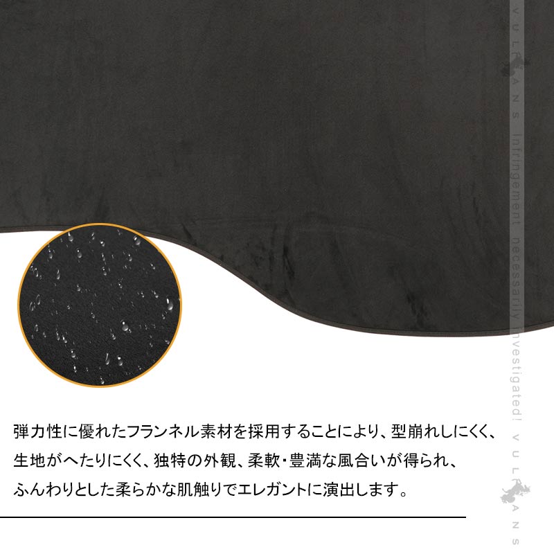 アルファード/ヴェルファイア20系 前期/後期 ダッシュマット フランネル ダッシュボードカバー ダッシュボードマット UVカット日焼け止め 内装 パーツ カスタム