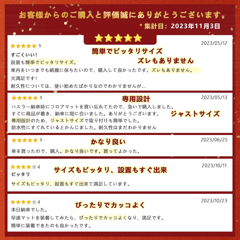 ハスラー MR92S MR52S 3Ｄフロアマット 4枚セット TPE材質 立体成型 カーマット ズレ防止 内装 カスタム パーツ 消臭 抗菌効果 用品 アクセサリー フロアー