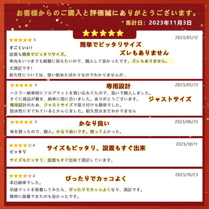 ハスラー MR92S MR52S 3Ｄフロアマット 4枚セット TPE材質 立体成型 カーマット ズレ防止 内装 カスタム パーツ 消臭 抗菌効果 用品 アクセサリー フロアー