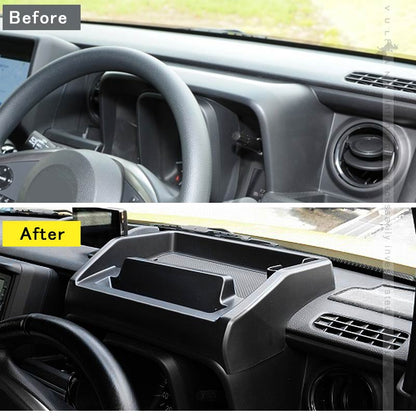 N-VAN JJ1/2 ダッシュボードトレイ 車内収納ボックス オンダッシュ ナビバイザー スマホホルダー 3Dトレイ 小物入れ カード 滑り止めマット付 内装 パーツ NVAN