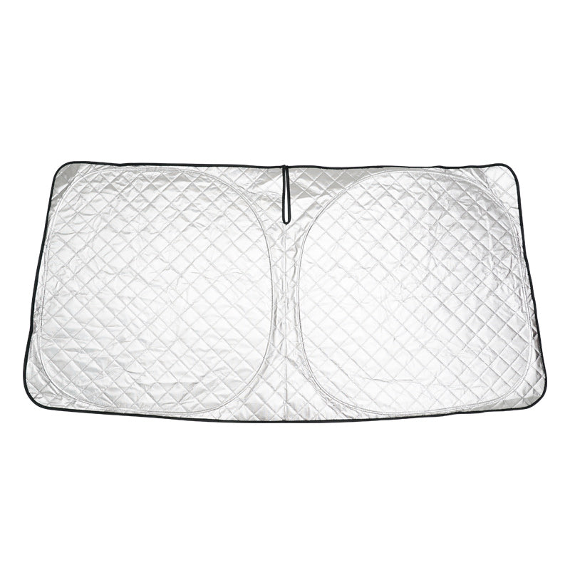 新型ヴェゼル RV3/RV4/RV5/RV6 フロントガラス用 サンシェード ４層構造 遮光フロントシェード カーサンシェード 日よけ 紫外線対策 内装 パーツ VEZEL ホンダ