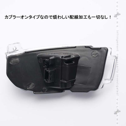 LEDシーケンシャルドアミラーウインカー ライズ A200A/210A型 流れるウインカー ウインカーレンズ LEDウィンカーミラーレンズ 外装 パーツ トヨタ RAIZE