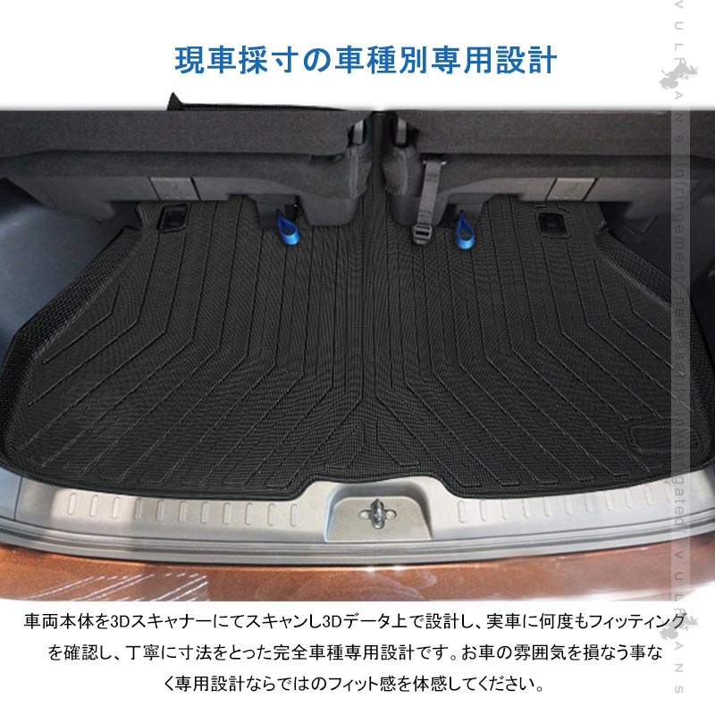 NEW立体マット セレナ C27 3Dラゲッジマット TPE材質 1枚 立体成型 カーマット ズレ防止 内装 カスタム パーツ 抗菌効果 用品 トランクマット ラゲージマット
