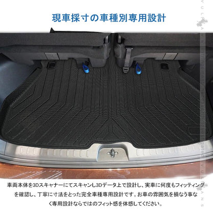 NEW立体マット セレナ C27 3Dラゲッジマット TPE材質 1枚 立体成型 カーマット ズレ防止 内装 カスタム パーツ 抗菌効果 用品 トランクマット ラゲージマット