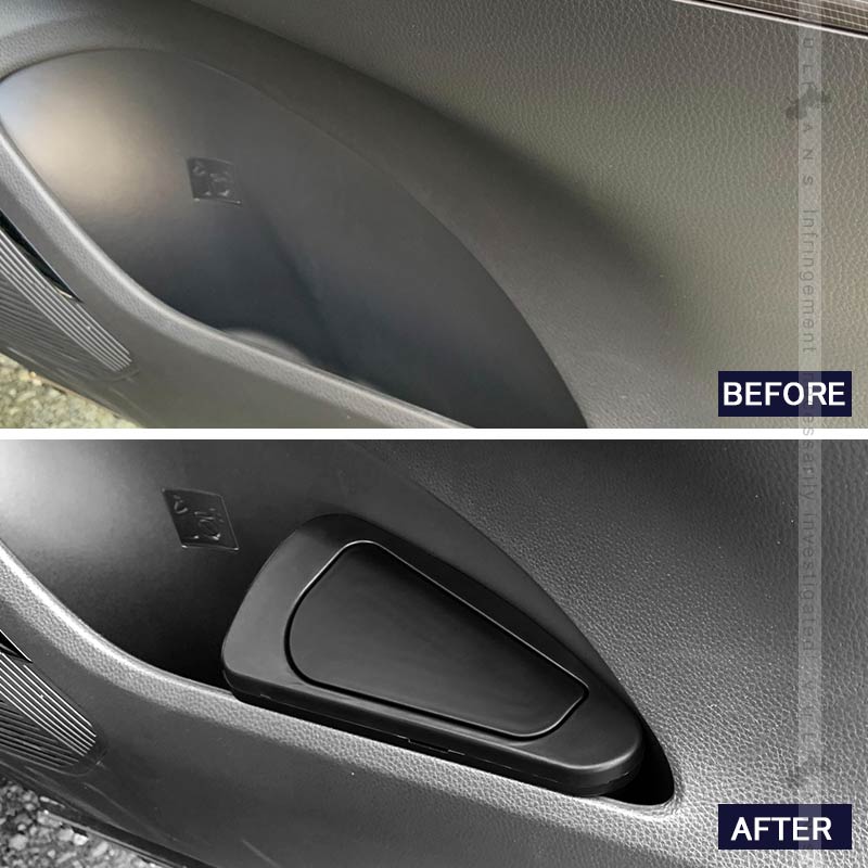 新型 ハリアー80系 運転席側 サイドBOXゴミ箱 ABS樹脂 フロントドアポケット ザイドボックスゴミ箱 ダストボックス ゴミ入れ 内装 パーツ カスタム HARRIER80