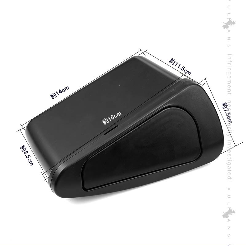 新型 ハリアー80系 運転席側 サイドBOXゴミ箱 ABS樹脂 フロントドアポケット ザイドボックスゴミ箱 ダストボックス ゴミ入れ 内装 パーツ カスタム HARRIER80