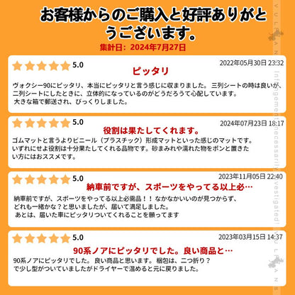 3Dラゲッジマット ノア・ヴォクシー90系 アウトドア TPE材質 立体成型 カーマット ズレ防止 内装 カスタム パーツ 消臭 抗菌効果 用品 トランクマット