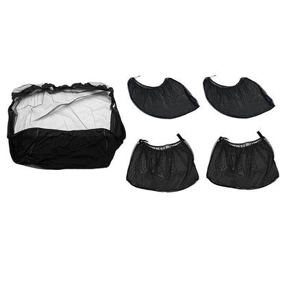 RAV4 50系 防虫ネット サイドドア用 バックドア用 防虫 虫よけ ウインドーネット メッシュ サンシェード 車用網戸 虫除けネット カーシェード カーテン 夏 換気 車中泊 防虫メッシュ メッシュネット 網戸 休憩 仮眠 取付簡単