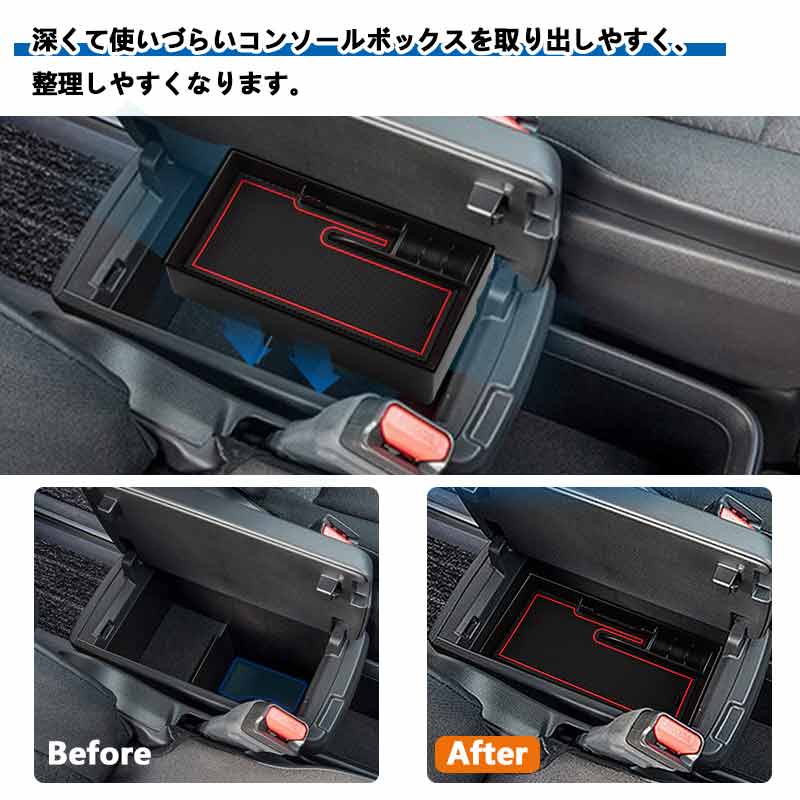 コンソールボックストレイ ノア/ヴォクシー90系 7人乗り ガソリン車 コンソールトレー 収納ボックス 小物収納 カード入れ アクセサリー 内装 パーツ カスタム