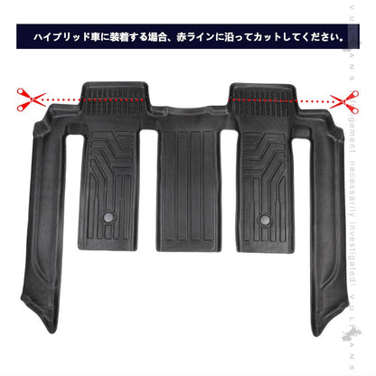 3Dセカンドマット+サードマット ノア/ヴォクシー90系 キズや汚れ防止 TPE材質 立体成型 カーマット 内装 カスタム パーツ 3Dマット アクセサリー