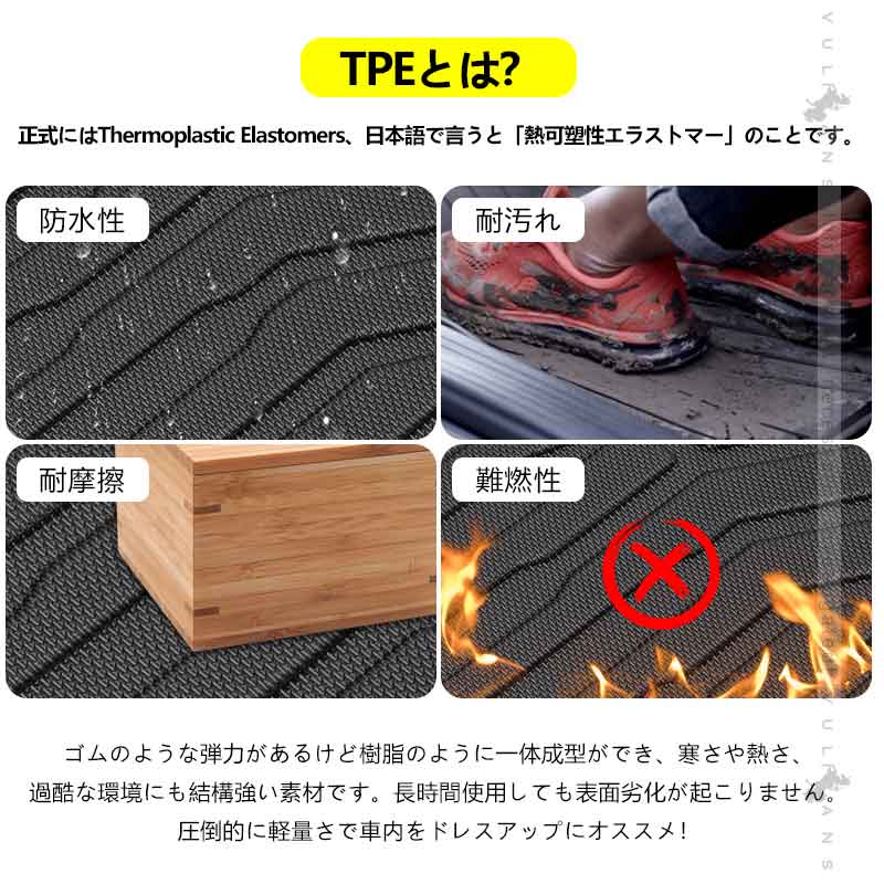 デッキボード下段用 3Dラゲッジマット ノア/ヴォクシー90系 ラゲッジアンダーマット TPE材質 立体成型 カーマット 内装 カスタム パーツ 抗菌 トランクマット