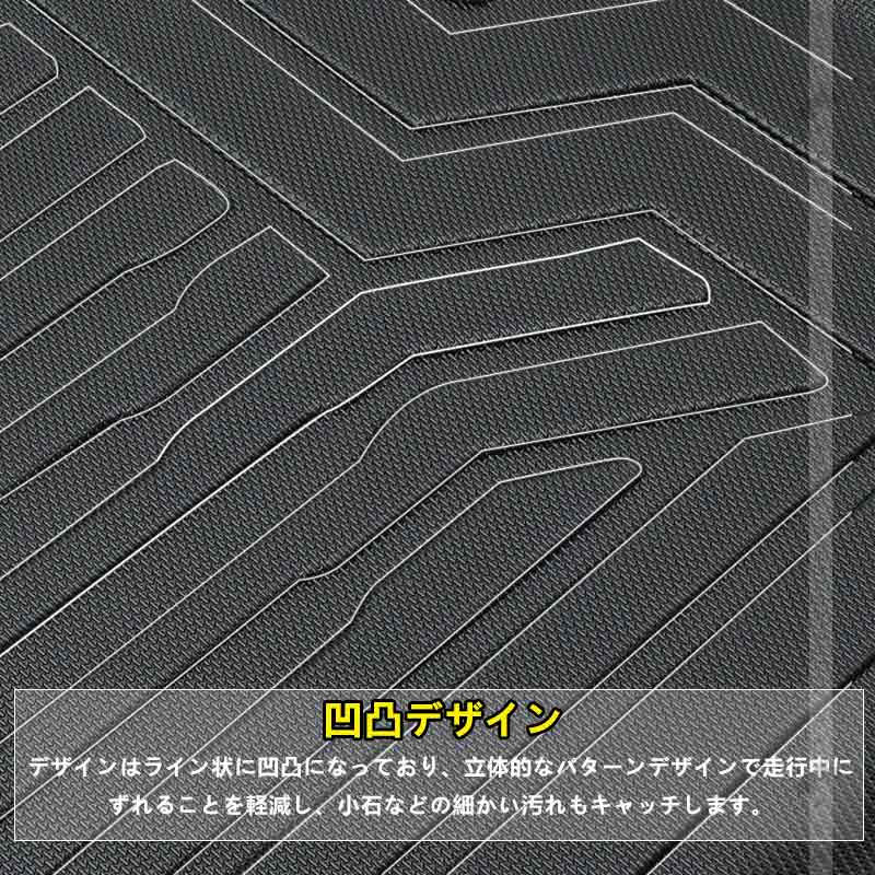 デッキボード下段用 3Dラゲッジマット ノア/ヴォクシー90系 ラゲッジアンダーマット TPE材質 立体成型 カーマット 内装 カスタム パーツ 抗菌 トランクマット