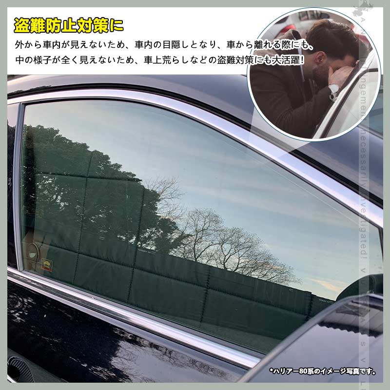 ノア90系 ヴォクシー90系 厚手 遮光サンシェード 10枚 車中泊 盗難防止 燃費向上 アウトドア 紫外線 日除け エアコン パーツ 内装 プライバシー保護 トヨタ
