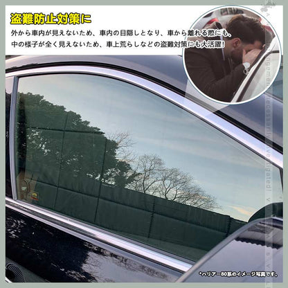 ノア90系 ヴォクシー90系 厚手 遮光サンシェード 10枚 車中泊 盗難防止 燃費向上 アウトドア 紫外線 日除け エアコン パーツ 内装 プライバシー保護 トヨタ