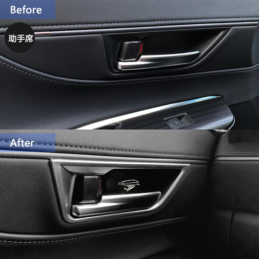 ハリアー80系 インナードアハンドルLEDイルミ 8色発光 オーロラモード 記憶機能搭載 LEDイルミ 内装 電装 パーツ 上質な車内空間に インパネ トヨタ