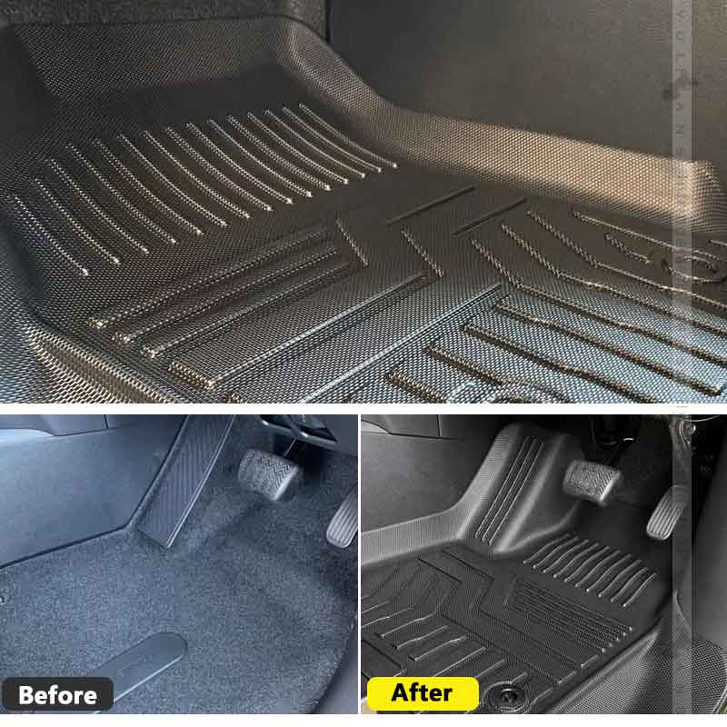 NEW立体マット ノア90系 ヴォクシー90系 3Dフロアマット インパネ一体型センターコンソールボックス仕様車 2枚 TPE樹脂 カーマット ズレ防止 内装 パーツ