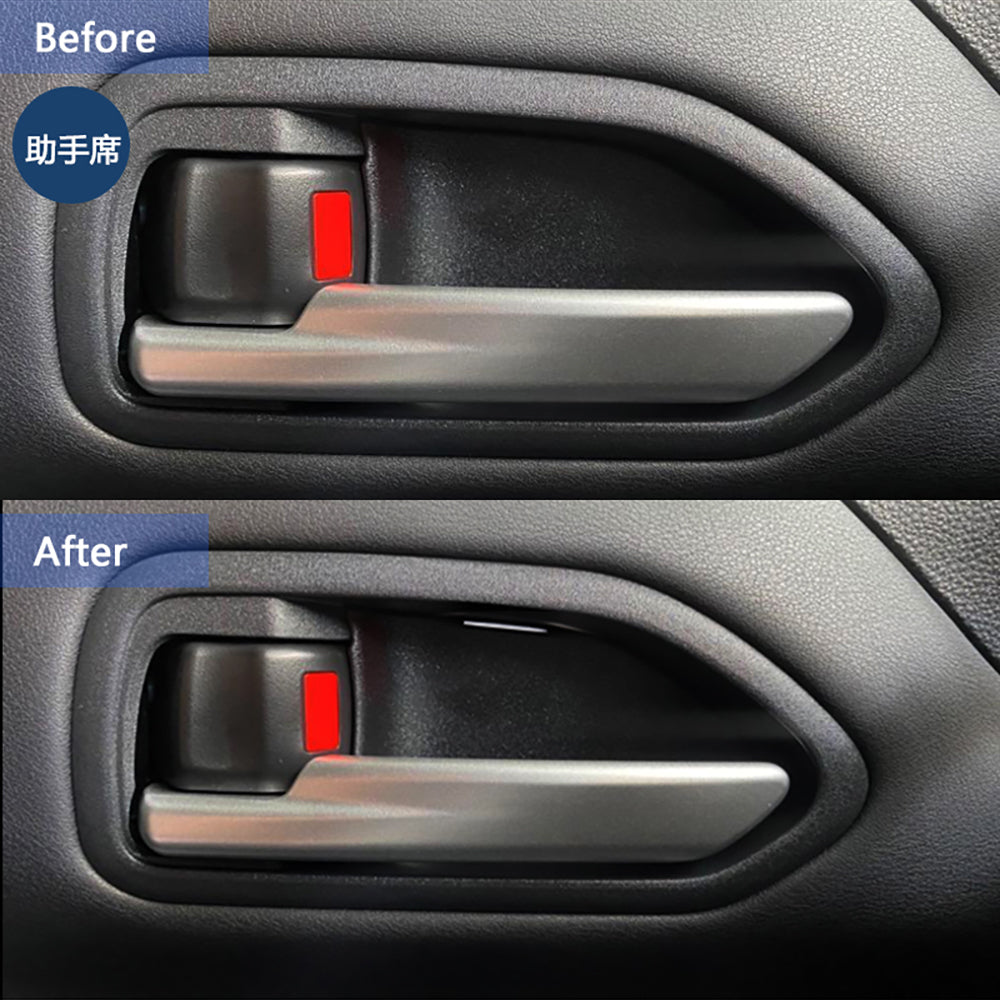 ノア 90系 ヴォクシー 90系 インナードアハンドルLEDイルミ 8色発光 オーロラモード 記憶機能 内装 パーツ トヨタ ドアハンドルカバー LEDイルミ NOAH VOXY