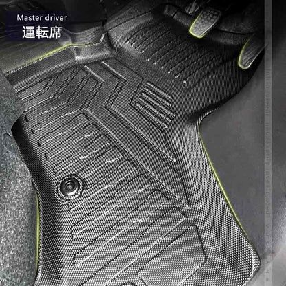 ダイハツ アトレー S700V/S710V 3Dフロアマット TPE材質 立体成型 カーマット ズレ防止 内装 カスタム パーツ 消臭 抗菌効果 用品 アクセサリー アウトドア