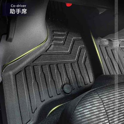 ダイハツ アトレー S700V/S710V 3Dフロアマット TPE材質 立体成型 カーマット ズレ防止 内装 カスタム パーツ 消臭 抗菌効果 用品 アクセサリー アウトドア