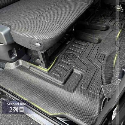 ダイハツ アトレー S700V/S710V 3Dフロアマット TPE材質 立体成型 カーマット ズレ防止 内装 カスタム パーツ 消臭 抗菌効果 用品 アクセサリー アウトドア