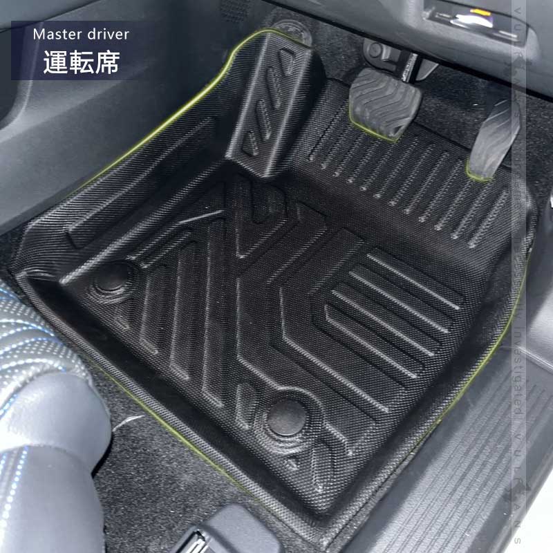 日産 エクストレイル T33 5人乗り 3Dフロアマット TPE材質 立体成型 カーマット ズレ防止 内装 カスタム パーツ 消臭 抗菌効果 用品 アクセサリー