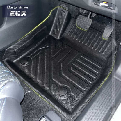 日産 エクストレイル T33 5人乗り 3Dフロアマット TPE材質 立体成型 カーマット ズレ防止 内装 カスタム パーツ 消臭 抗菌効果 用品 アクセサリー