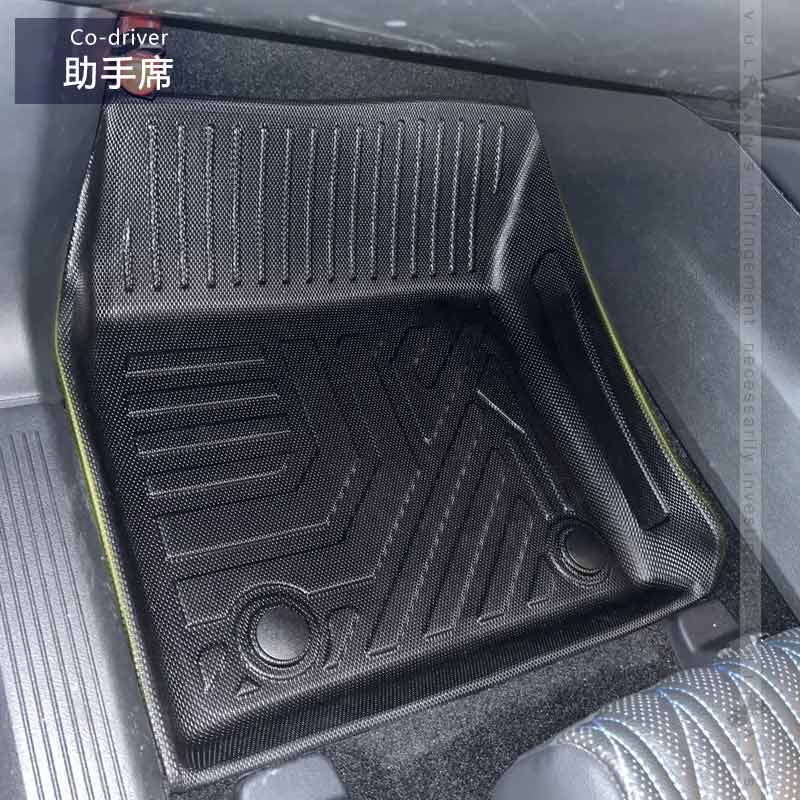 日産 エクストレイル T33 5人乗り 3Dフロアマット TPE材質 立体成型 カーマット ズレ防止 内装 カスタム パーツ 消臭 抗菌効果 用品 アクセサリー