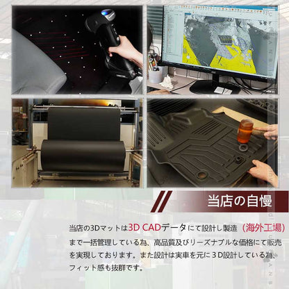 エブリィ バン DA17V 3Dセカンドマット&シートバックマット 2列目 TPE材質 立体 カーマット ズレ防止 内装 カスタム パーツ リアシート エブリイバン スズキ