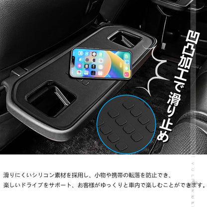 新型ステップワゴン RP6 RP7 RP8 シートバックテーブルマット 滑り止め 2枚 凹凸加工 スマホスタンド 内装 パーツ アクセサリー RP1/RP2/RP3/RP4/RP5 ホンダ