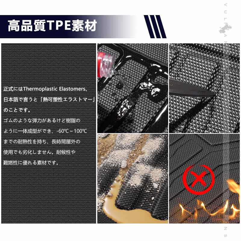 ステップワゴン RP6 RP7 RP8 AIR･SPADA 3Dラゲッジマット 水洗いOK キズや汚れ防止 TPE材質 立体 カーマット ズレ防止 内装 カスタム パーツ 消臭 用品 ホンダ