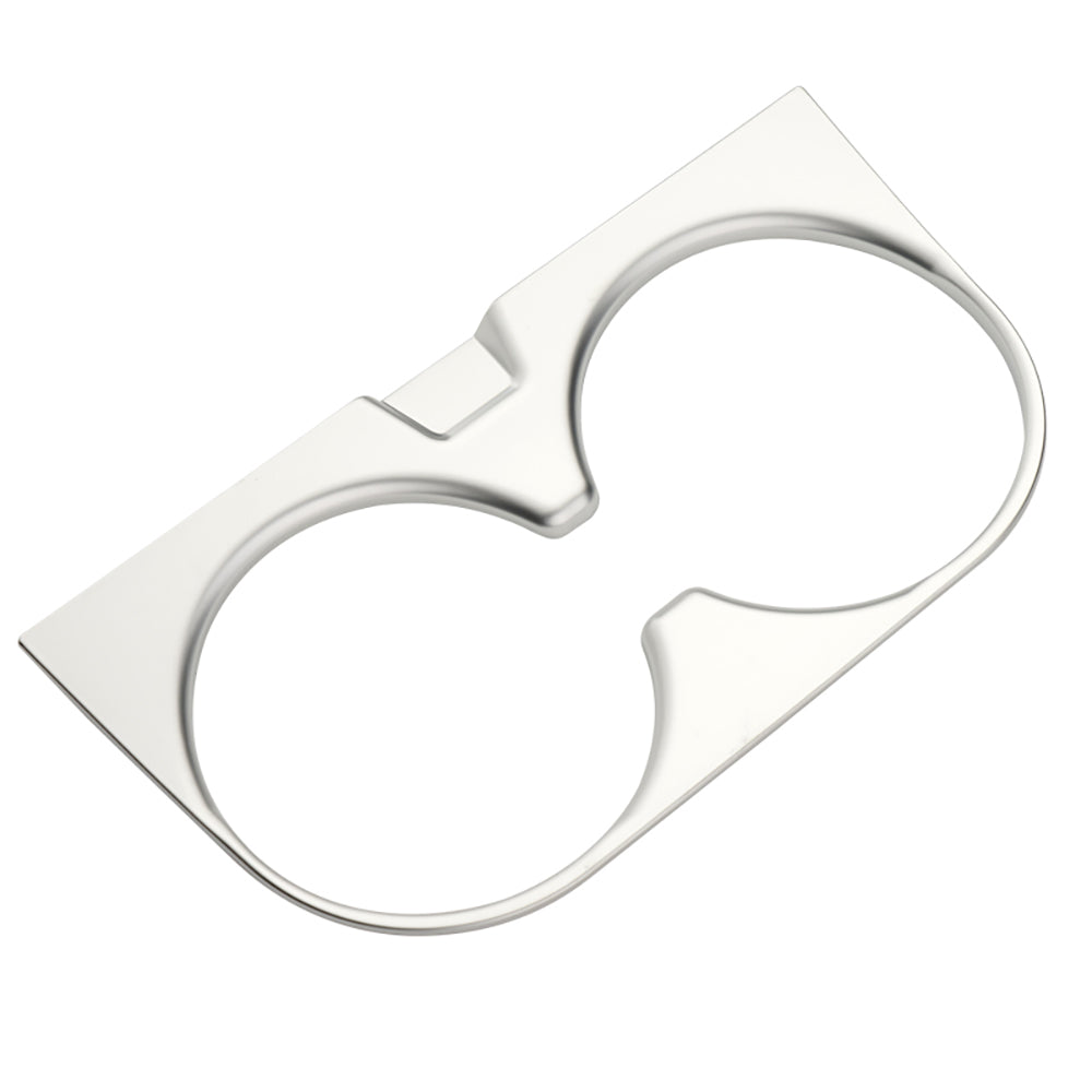 プリウス60系 フロントドリンクホルダーカバー サテンシルバー カップホルダー ガーニッシュ インパネ 内装 パーツ アクセサリー カスタム 用品 ZVW60 ZVW65