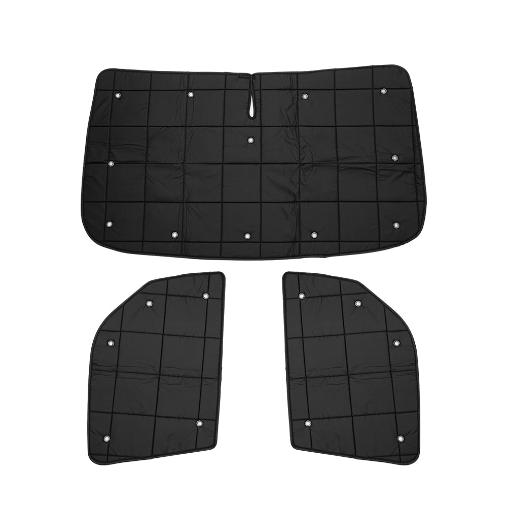 ワンタッチサンシェード フロント3枚セット 車種選択可能  一年中使える 優れた断熱性 遮光率99％ 車中泊 日よけ 遮熱  内装 パーツ