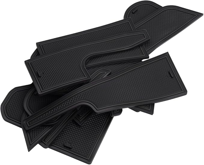 ノア/ヴォクシー90系 7人乗り ハイブリッド車 ドアポケットマット 4色 39枚セットラバーマット 滑り止め インテリアマット 水洗いOK 内装 パーツ