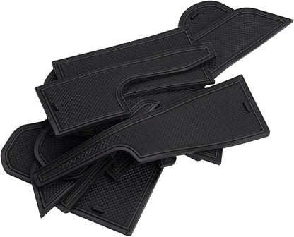 ノア/ヴォクシー90系 7人乗り ハイブリッド車 ドアポケットマット 4色 39枚セットラバーマット 滑り止め インテリアマット 水洗いOK 内装 パーツ