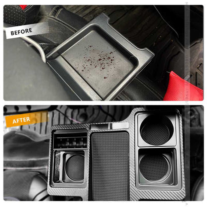 ハイエース レジアスエース 200系 1型 2型 3型 4型 5型 6型 7型 カーボン調 ドリンクテーブル スマホ ドリンク 小物類収納 カップホルダー 内装 パーツ HIACE