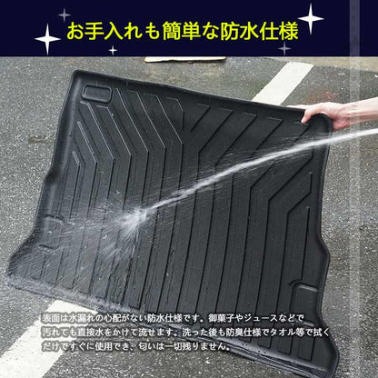 ノア90系 ヴォクシー90系 8人乗り 3Dセカンドマット+サードマット キズや汚れ防止 TPE材質 立体成型 カーマット 内装 カスタム パーツ 3Dマット アクセサリー