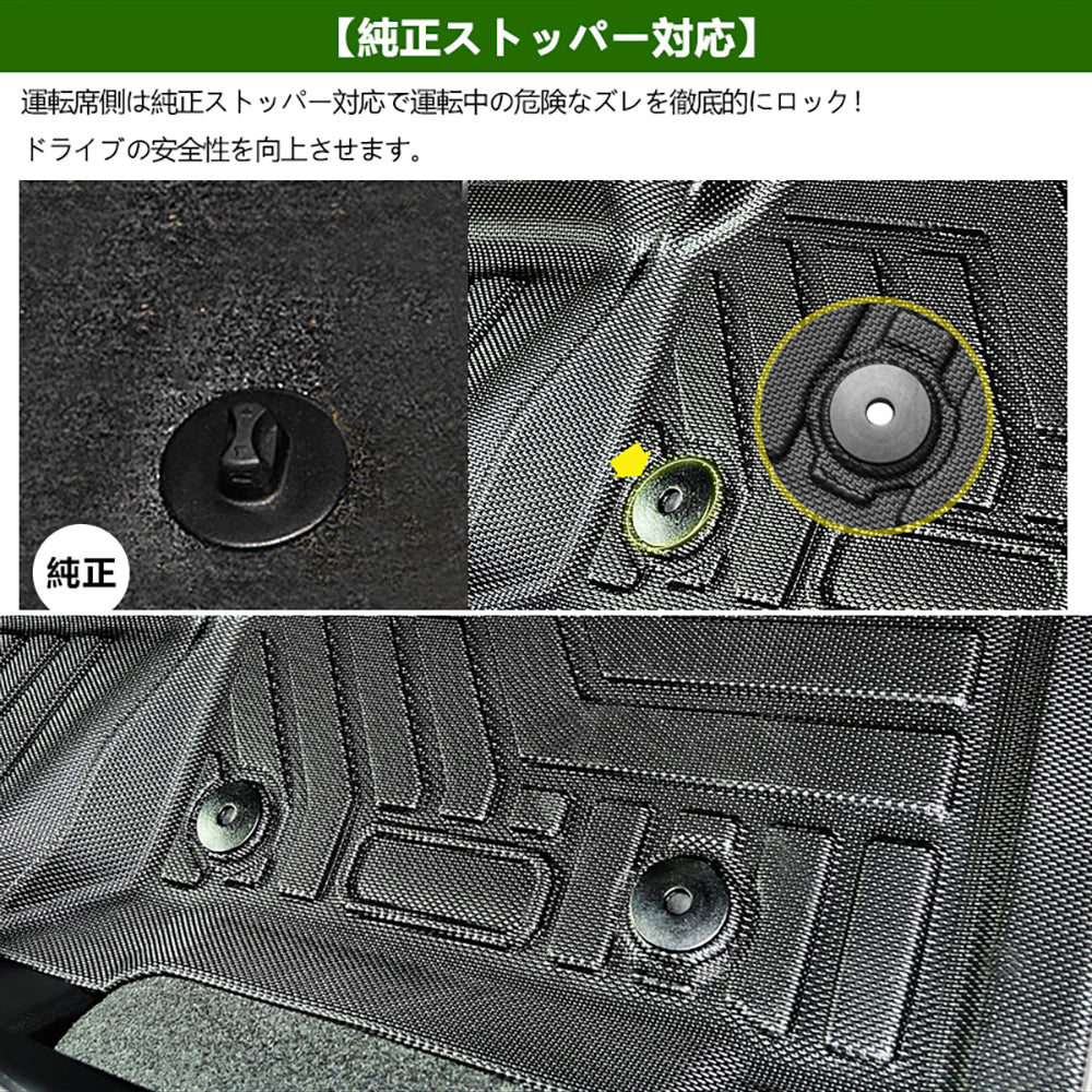 セレナ C28 e-POWER 3Dフロアマット 汚れ防止 TPE材質 立体成型 カーマット ズレ防止 内装 カスタム パーツ 消臭 抗菌 用品 アクセサリー フロアーマット 日産