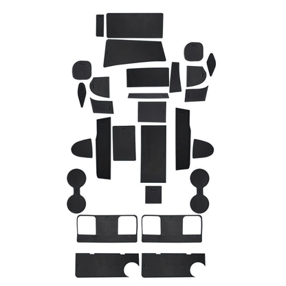 セレナ C28 ガソリン車 ドアポケットマット 選べる4色 28枚セット 滑り止めマット インテリアマット 水洗いOK 内装 パーツ キズ防止