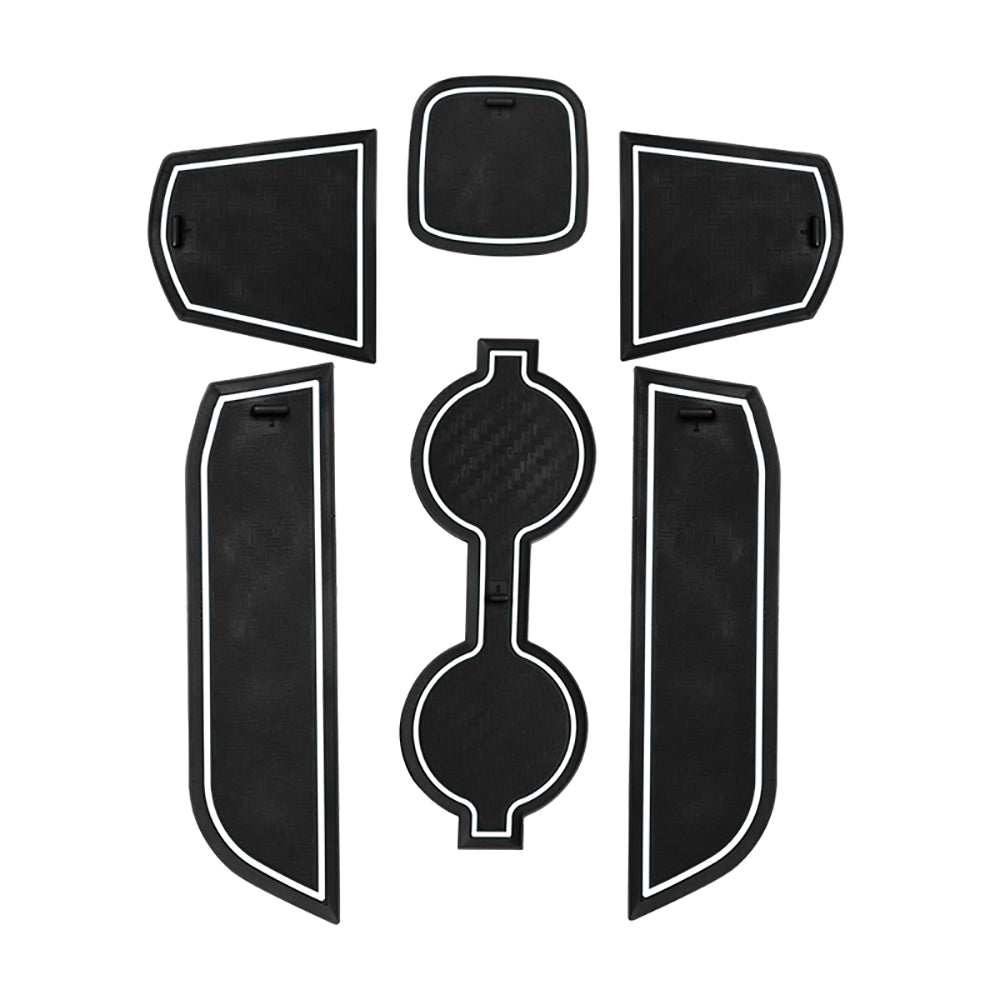 86 ZN8＆BRZ ZD8 ドアポケットマット 選べる4色 6枚セット 滑り止めマット インテリアマット 水洗いOK 内装 パーツ キズ防止