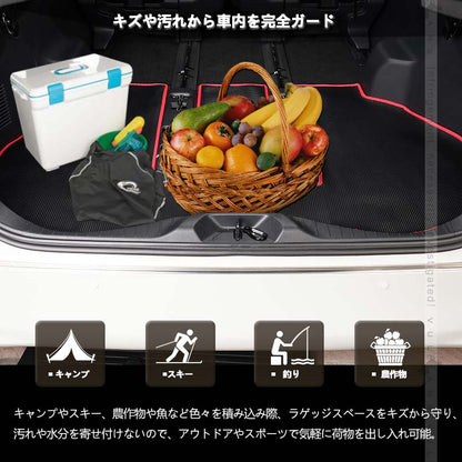 アルファード ヴェルファイア 40系 PVCレザー製 ラゲッジマット キズ防止 汚れ防止 防水 耐汚れ 耐摩擦 収納便利 カーマット ズレ防止 内装 カスタム パーツ