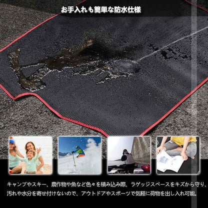 アルファード ヴェルファイア 40系 PVCレザー製 ラゲッジマット キズ防止 汚れ防止 防水 耐汚れ 耐摩擦 収納便利 カーマット ズレ防止 内装 カスタム パーツ