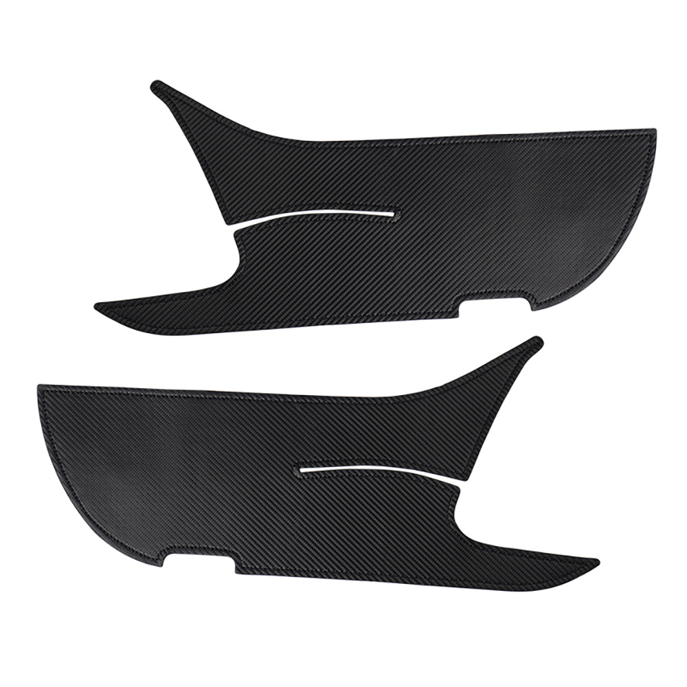 アルファード ヴェルファイア 40系 前期/後期 レザー製 選べる2色 ドアキックガード 2枚 ドアプロテクター 保護 内装 パーツ アクセサリー カスタム キズ防止