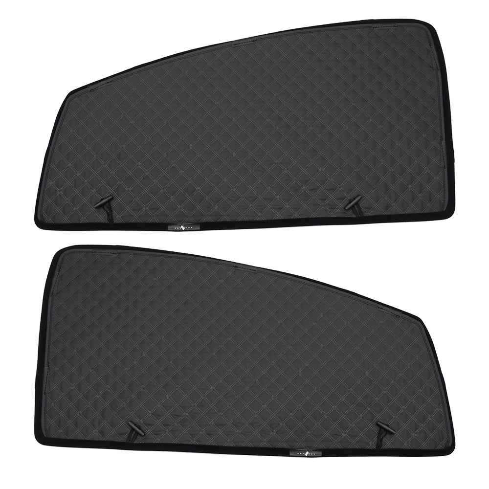 2in1 サンシェード+メッシュカーテン 車種選択可 日除け マグネット式 遮光率99% 断熱 遮熱 4層構造 日よけ インテリア カーテン 内装 パーツ 紫外線 UVカット