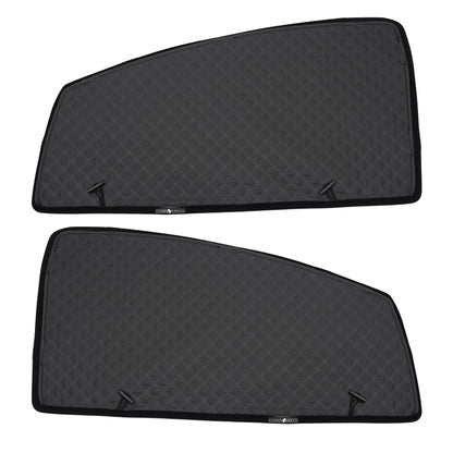 2in1 サンシェード+メッシュカーテン 車種選択可 日除け マグネット式 遮光率99% 断熱 遮熱 4層構造 日よけ インテリア カーテン 内装 パーツ 紫外線 UVカット