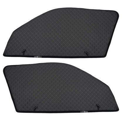 2in1 サンシェード+メッシュカーテン 車種選択可 日除け マグネット式 遮光率99% 断熱 遮熱 4層構造 日よけ インテリア カーテン 内装 パーツ 紫外線 UVカット