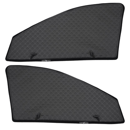 2in1 サンシェード+メッシュカーテン 車種選択可 日除け マグネット式 遮光率99% 断熱 遮熱 4層構造 日よけ インテリア カーテン 内装 パーツ 紫外線 UVカット