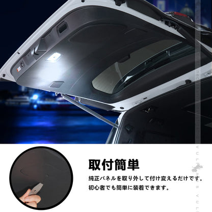 アルファード 40系 ヴェルファイア タッチセンサー付 増設ラゲッジランプ LEDラゲッジランプ 取説付 内装 パーツ ドレスアップ ラゲッジ トランクランプ トヨタ